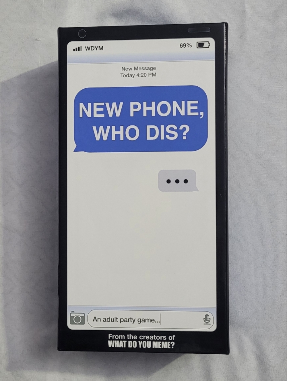 'New Phone, Who Dis?' Card Game